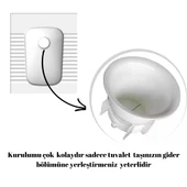 Koku Önleyici Wc-matik Sessiz Wc Tuvalet Kapağı Haşere-fare Önleyici Tuvalet Kapağı - 4