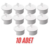 10 Adet Gider Kapağı, Yer Süzgeci, Izgarası Gider Kapağı, Yer  Süzgeci Süzeği - 1