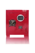 Çelik Para Kasası 55 Cm Bordo Şifreli - 1