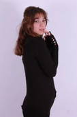 FASHION FRIENDS KADIN BİSİKLET YAKA KAZAK 24K0023K1 - 6