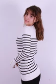 FASHION FRIENDS KADIN BİSİKLET YAKA KAZAK 24K0023K1 - 2