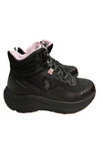 U.S. Polo Assn. GERRARD HI WMN 4PR 101812675 Su Geçirmez Outdoor Bot Siyah Pembe 36-40 - 1