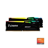 Kingston Beast RGB Expo 64GB DDR5 6000MHz CL36 Masaüstü Performans Ram Kit (2x32GB) - 3