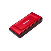 Kingston XS1000 1TB USB 3.2 Gen 2 Mini Kırmızı Taşınabilir SSD - 1