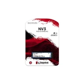 Kingston NV3 4TB 22x80mm PCIe 4.0 x4 M.2 NVMe SSD - 4
