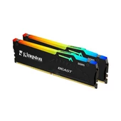 Kingston Beast RGB Expo 32GB DDR5 6400MHz CL32 Masaüstü Performans Ram Kit (2x16GB) - 1