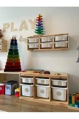 Play All Day Ahşap Yazı - 3