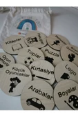 Figürlü ahsap turkce etiket - 4