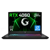 Game Garaj Slayer3 7XL-4060 V2 C1 Intel Core i7 13700H 16GB RAM 1TB SSD RTX4060 17.3" FHD 144Hz IPS FreeDOS Dizüstü Bilgisayar + Çanta - 1
