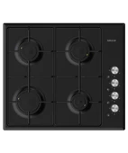 Tecna 6473-D Yandan Kontrol Siyah Metal LPG (Tüplü) Set Üstü Ocak - 2