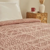 Karaca Home Rita Pudra Çift Kişilik Emboss Battaniye - 2