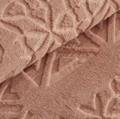 Karaca Home Rita Pudra Çift Kişilik Emboss Battaniye - 3