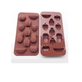 Silikon Kalıp Farklı  Meyve Modeli   Kalıbı  11 li thumbnail 3