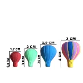 Dört Boy Uçan Balon Silikon Kalıp 4 lü - 2