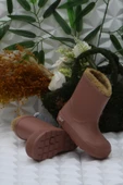 Igor W10306 010 Yogı Borreguıto Rosa Dusty Pembe İçi Kürklü Çocuk Yağmur Çizmesi - 5