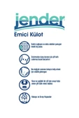 Jender Emici Külot Ekstra Büyük Boy XL 30'lu 4 Adet Hasta Bezi - 2