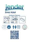 Jender Emici Külot Ekstra Büyük Boy XL 30'lu 4 Adet Hasta Bezi - 3