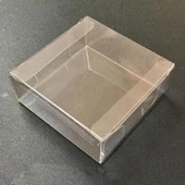 Komple Asetat Kutu  Otomatik Model 8X8X3 CM (50 Adet) - 1