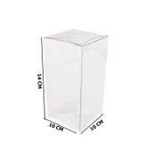 Komple Asetat Kutu Otomatik Model 10X10X14 CM (25 Adet) - 2