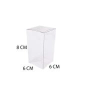 Asetat Kutu 6X6X8 CM (25  Adet) - 2