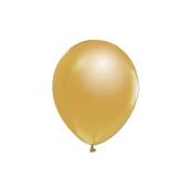 Metalik  Balon 12 İnç Baskısız (100 Adet)  Altın - 1