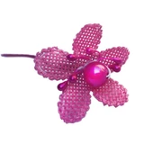 Çiçek İncili Ve Tomurcuklu (72 Adet)  Fuşya - 1