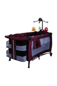 Holmer Kids Eurostyle Oyun Parkı Park Yatak 60x120cm Mürdüm - 1