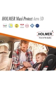HOLMER (KILIF HEDİYELİ) Kids Maxi Protect Aero 3d ( 360° Dönebilir) 0-36kg Isofix Oto Koltuğu - 8