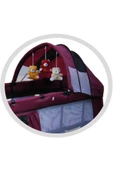 Holmer Kids Eurostyle Oyun Parkı Park Yatak 60x120cm Mürdüm - 4