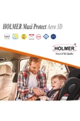 HOLMER Kids Maxi Protect Aero 3d  (360 derece Dönebilir) 0-36kg Isofix Oto Koltuğu - 8
