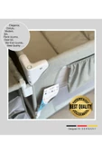 HOLMER Maxi Comfort Coolstyle (Anne Yanı-Deluxe Kumaş) Cibinlikli Oyun Parkı/Anne Yanı 70x110cm AGri - 7
