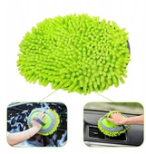 Çok Fonksiyonlu Teleskobik Saplı Mikrofiber Sihirli Araba Temizlik Mopu 1 yedek Mop Başlığı Hediye - 6