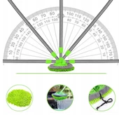 Çok Fonksiyonlu Teleskobik Saplı Mikrofiber Sihirli Araba Temizlik Mopu 1 yedek Mop Başlığı Hediye - 4