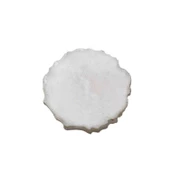 Epoksi Magnet Tırtıklı  Varaklı Yarısı Şeffaf  7 CM  (10 Adet)   Gümüş thumbnail 2