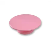 Plastik Döner Pasta Sıvama Standı 32 Cm   Pembe - 1