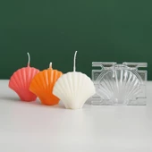 Poli Karbon Sert Plastik Shell Mum Kalıbı Küçük Boy 9,3X7,1 CM - 4