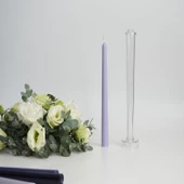 Poli Karbon Mum Kalıbı Şamdanlık Uzun Kalıbı  9152 - 2