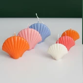 Poli Karbon Sert Plastik Shell Mum Kalıbı Küçük Boy 9,3X7,1 CM - 6