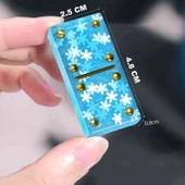 Epoksi Silikon Kalıp  Domino 28 li Kalıp - 6