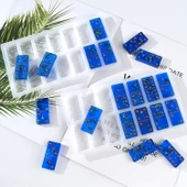 Epoksi Silikon Kalıp  Domino 28 li Kalıp - 1