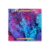 Epoksi Silikon  Kalıp Düz Tepsi Kalıbı 25 X 25 CM thumbnail 2