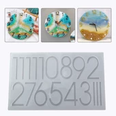 Epoksi Silikon Kalıp Saat Rakamları Seti thumbnail 1