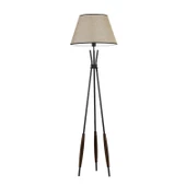Verona Bej Başlıklı Metal Lambader - 1