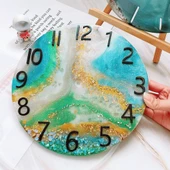 Epoksi Silikon Kalıp Saat Rakamları Seti thumbnail 2