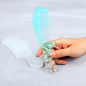 Epoksi Silikon Kalıp DÜZ  Tarak Kalıbı 17.8 CM thumbnail 2