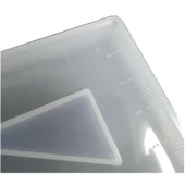 Epoksi Silikon Kalıp Gönye Cetvel Kalıbı 13 CM thumbnail 2