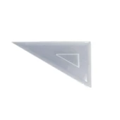 Epoksi Silikon Kalıp Gönye Cetvel Kalıbı 13 CM thumbnail 1