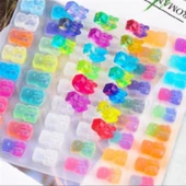 Çoklu Kolye Ve Reçina Epoksi Kalıbı 50 Li Haribo Ayıcık Minik Boy thumbnail 1