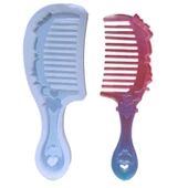 Epoksi Silikon Kalıp Dalgalı Tarak Kalıbı 17 CM-46 - 1