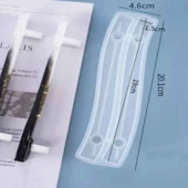 Epoksi Silikon Kalıp  Kulp Kalıbı  Büyük Boy 21 CM - 2